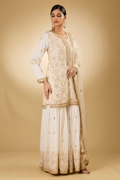 Shay - Short Kurta Garara Set