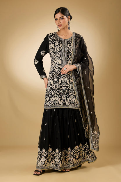 Shay - Short Kurta Garara Set