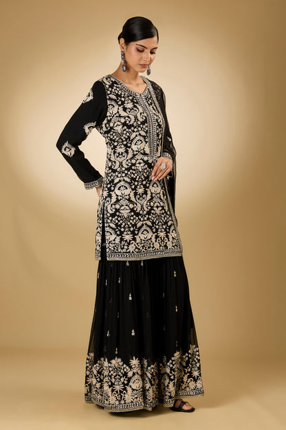 Shay - Short Kurta Garara Set
