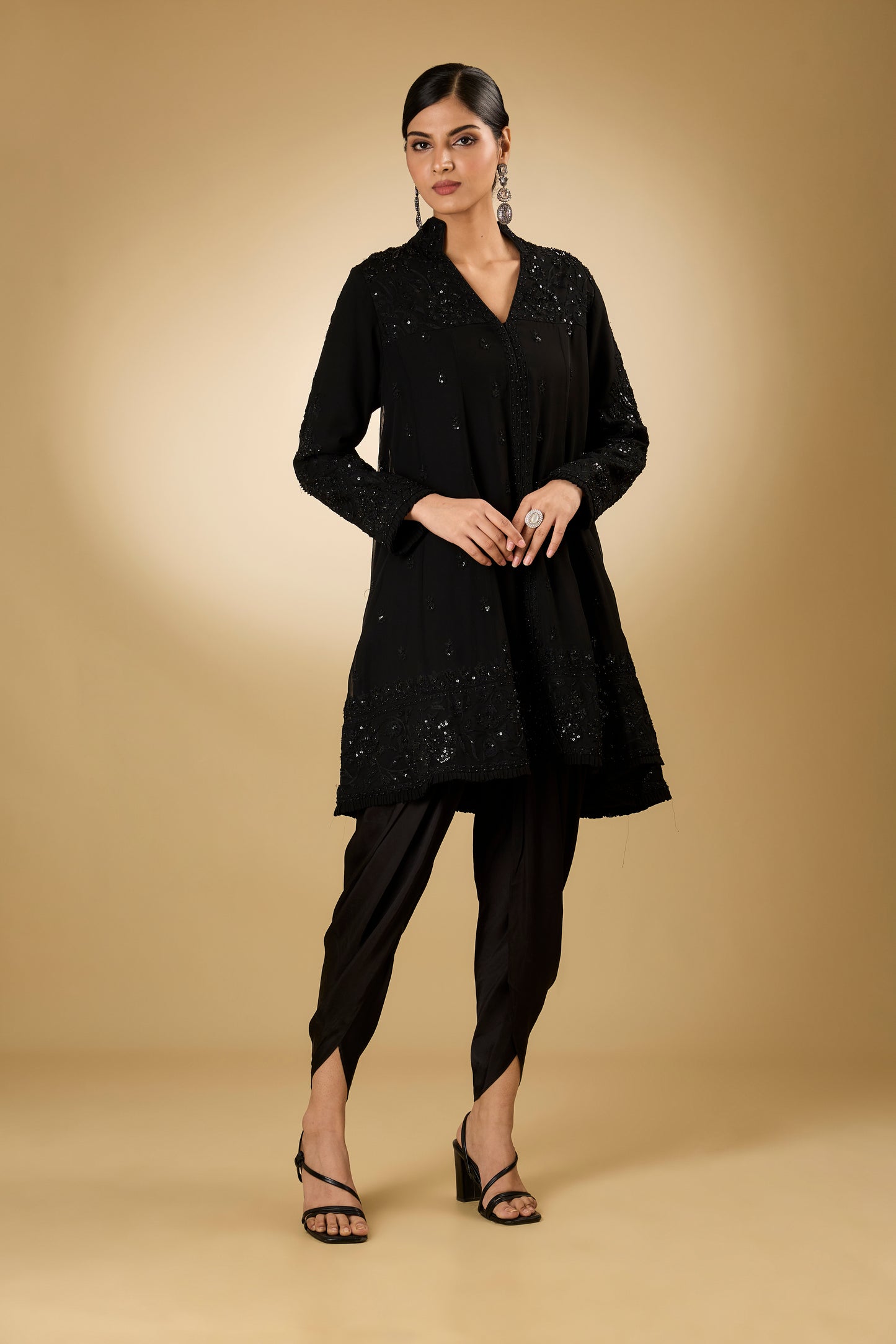 Flower Jal - Tone On Tone - Baby Doll Set