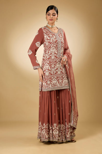 Shay - Short Kurta Garara Set
