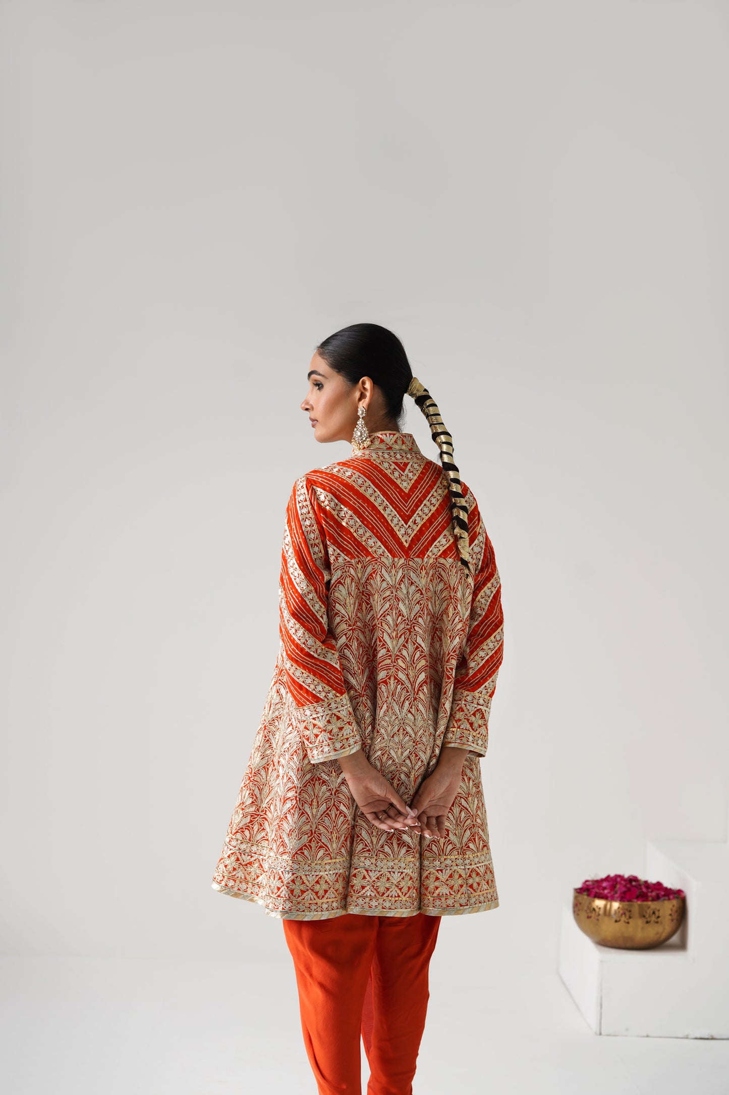 Dilruba - Baby Doll Set - Orange