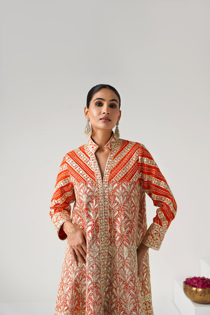 Dilruba - Baby Doll Set - Orange