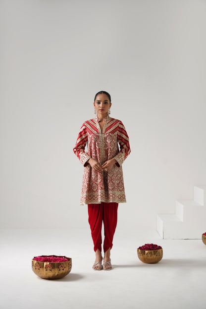 Dilruba - Baby Doll Set - Red