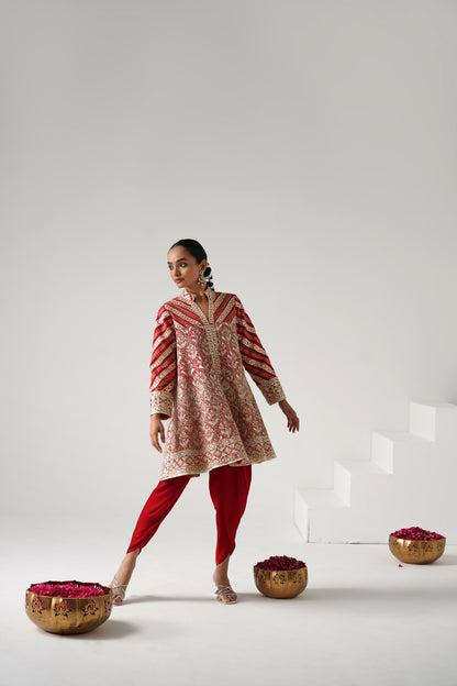 Dilruba - Baby Doll Set - Red