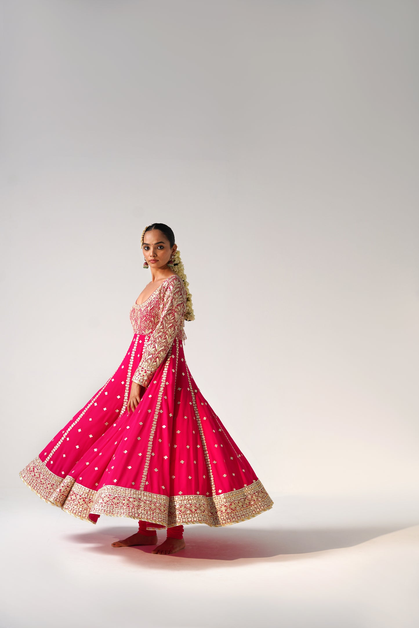 Dilruba - Kalidaar Set - Pink