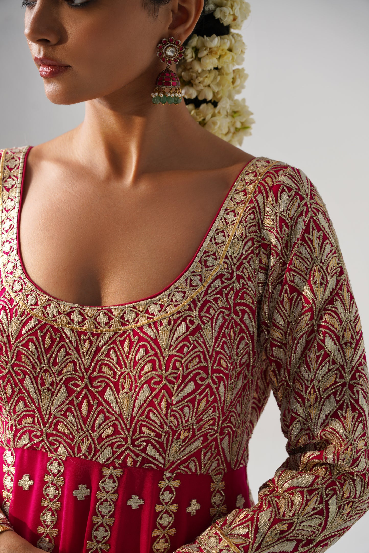 Dilruba - Kalidaar Set - Pink