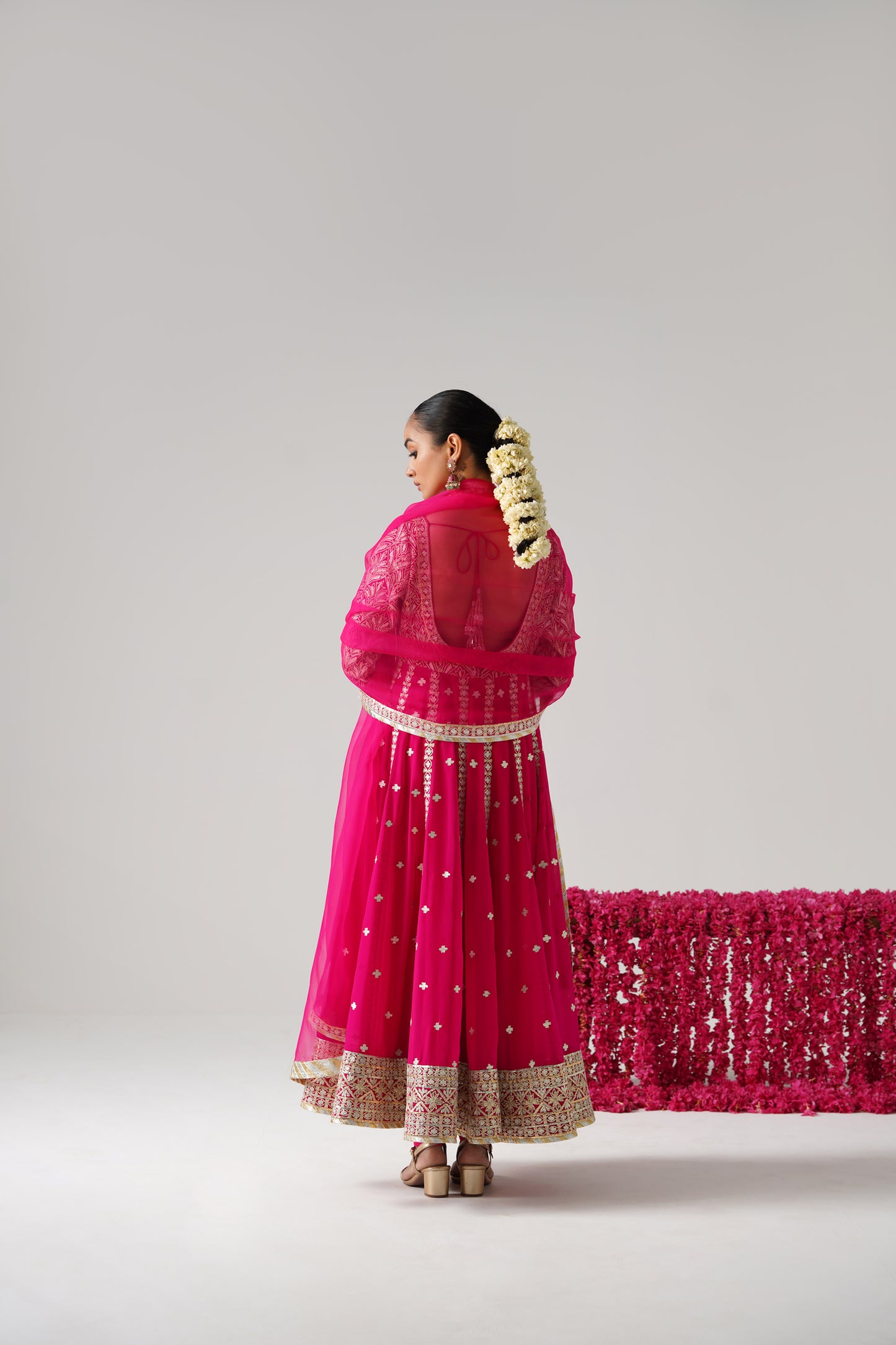 Dilruba - Kalidaar Set - Pink