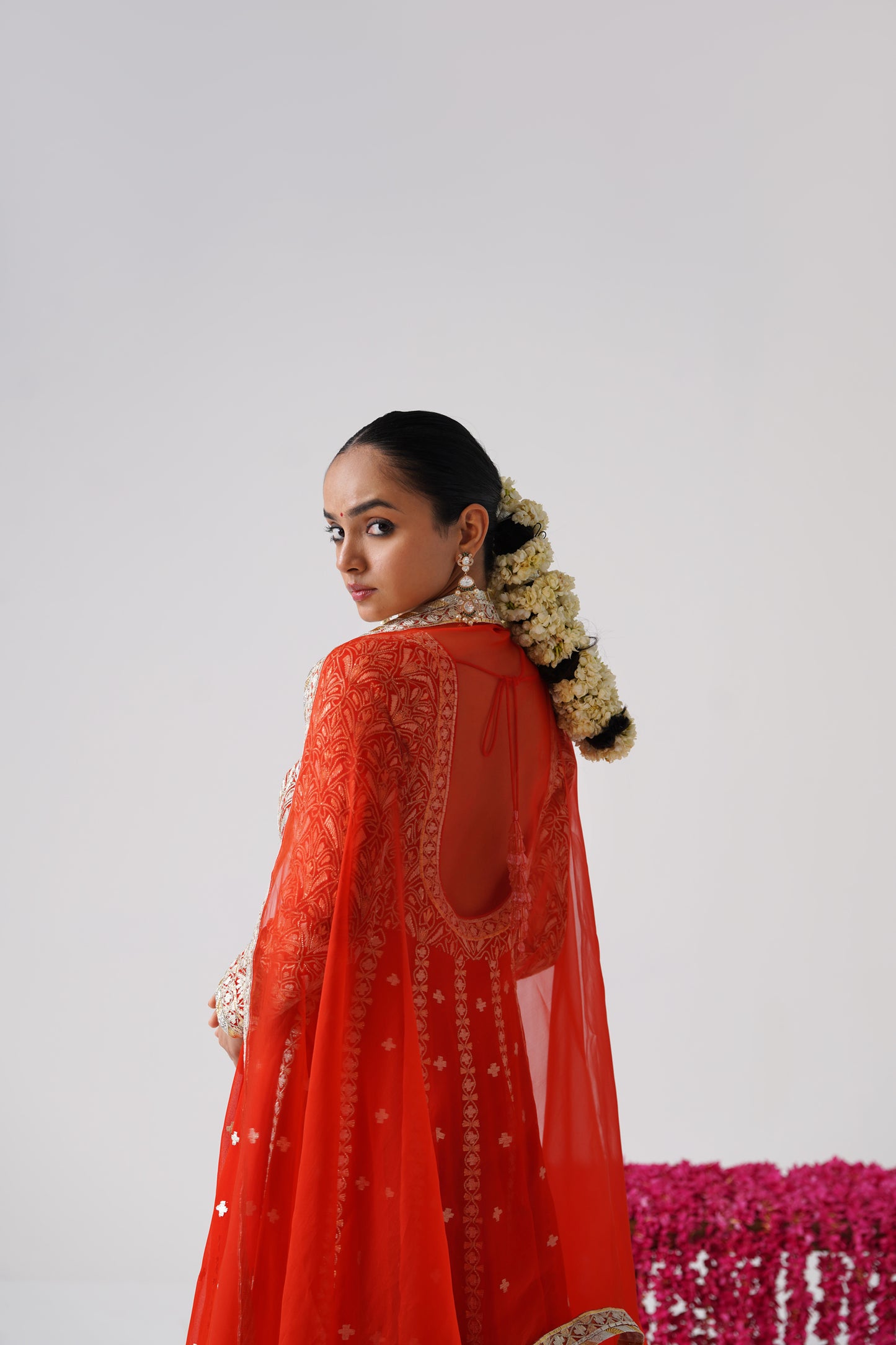 Dilruba - Kalidaar Set - Orange