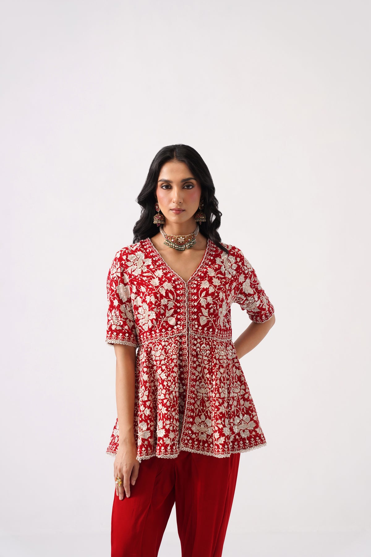 Nazrana 2.0 - Peplum Set