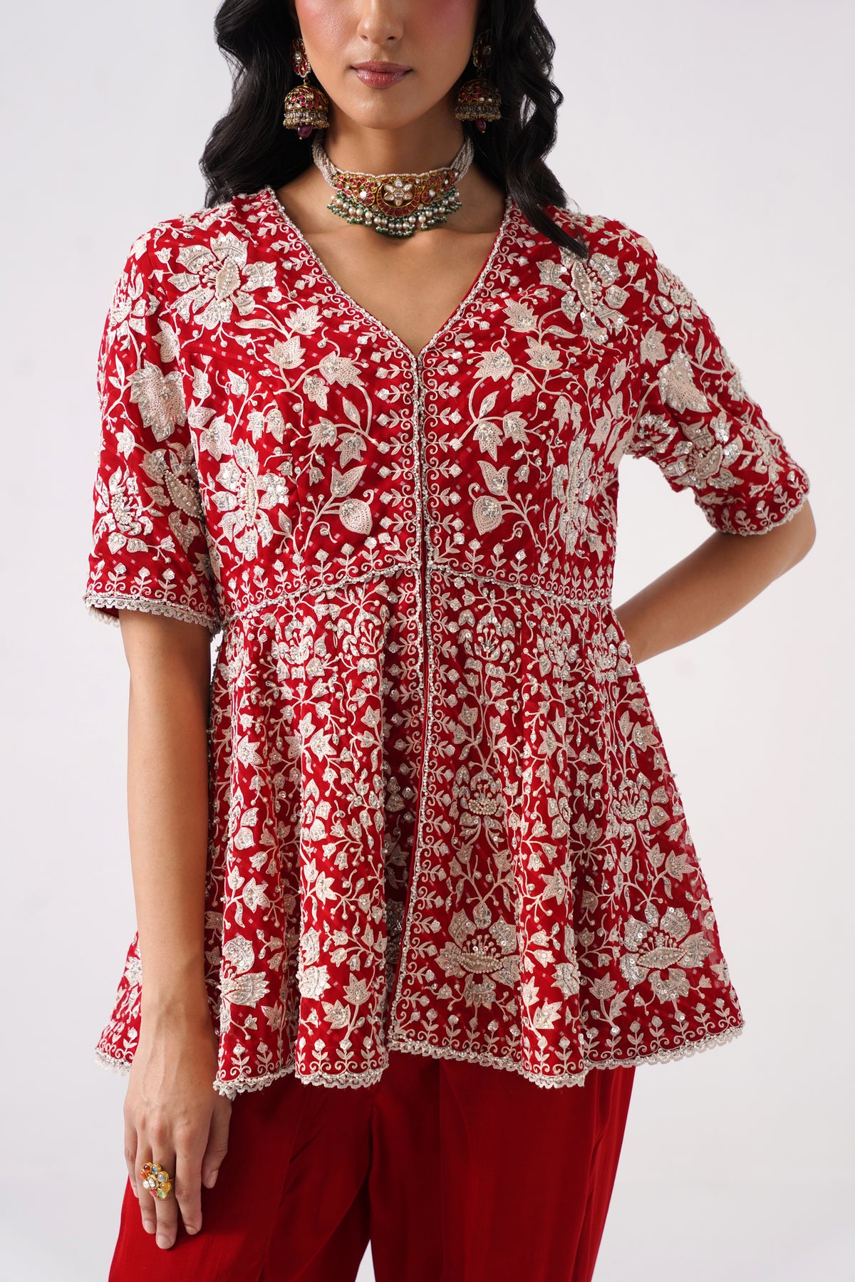 Nazrana 2.0 - Peplum Set