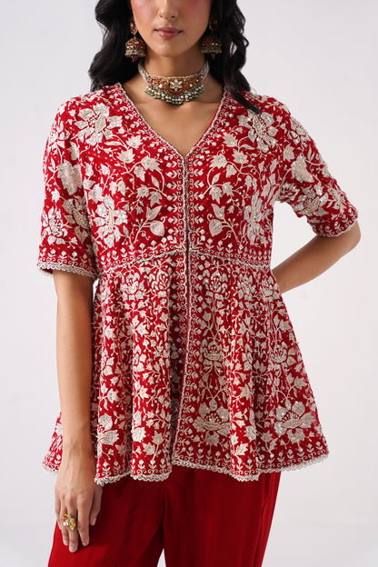 Nazrana 2.0 - Peplum Set