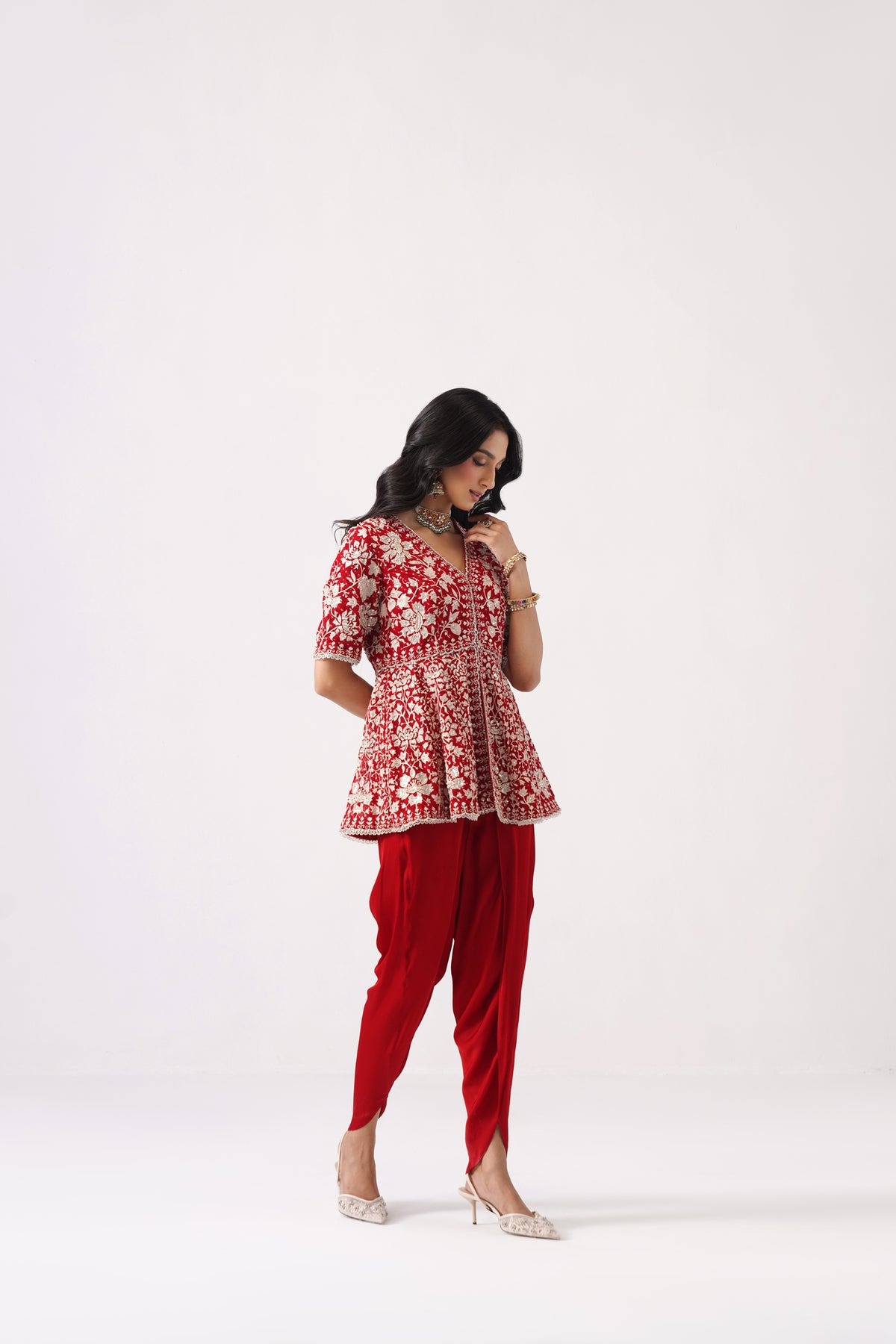 Nazrana 2.0 - Peplum Set