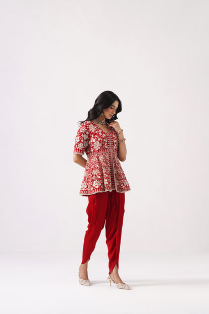 Nazrana 2.0 - Peplum Set