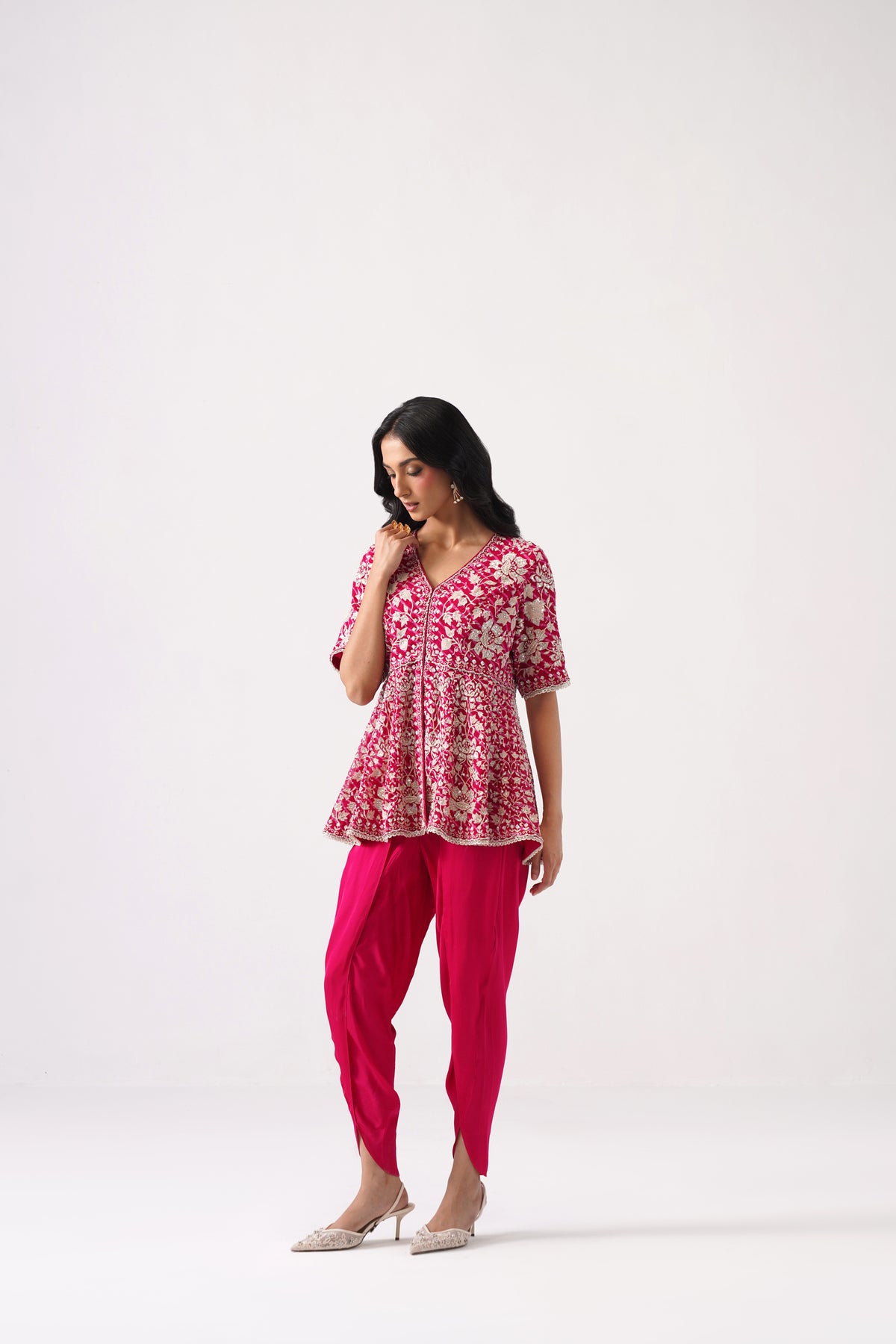 Nazrana 2.0 - Peplum Set