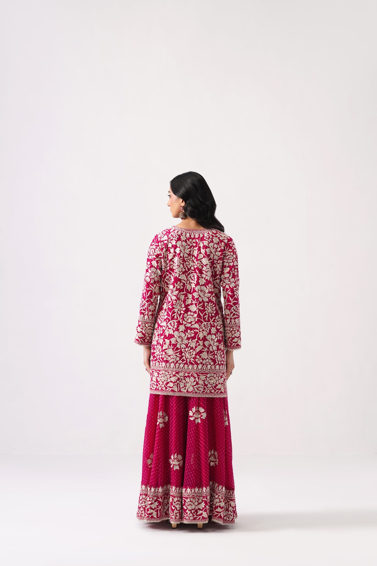 Nazrana 2.0 - Short Kurta Sharara Set