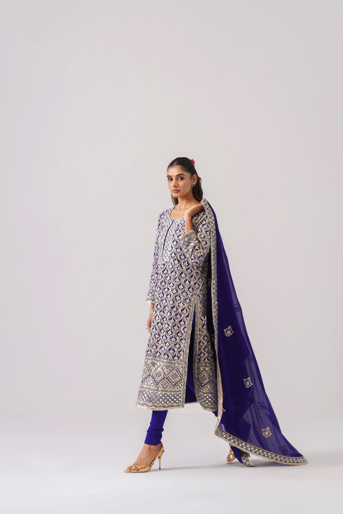 Roshini - Long Kurta Set