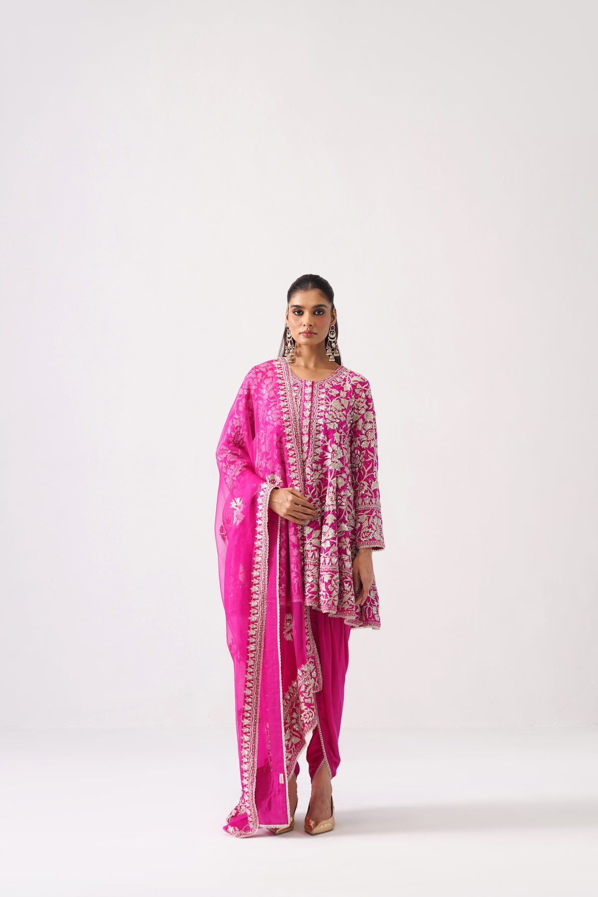 Nazrana 2.0 - Short Kalidar Set