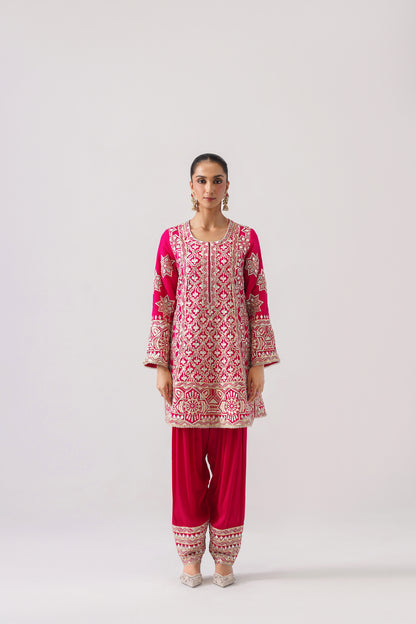 Roshini - Short A-Line Kurta Set