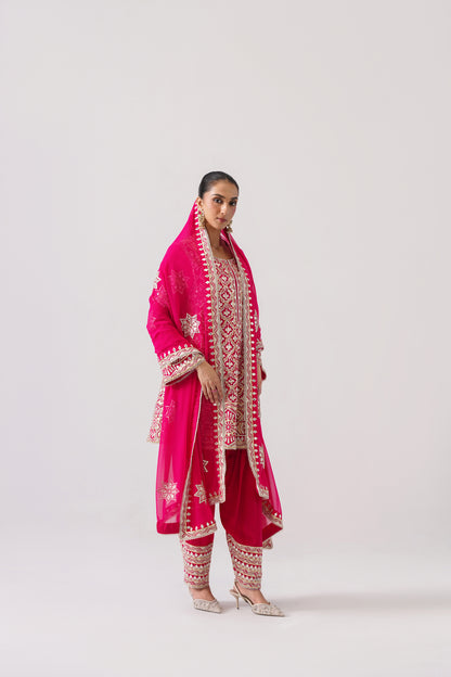 Roshini - Short A-Line Kurta Set