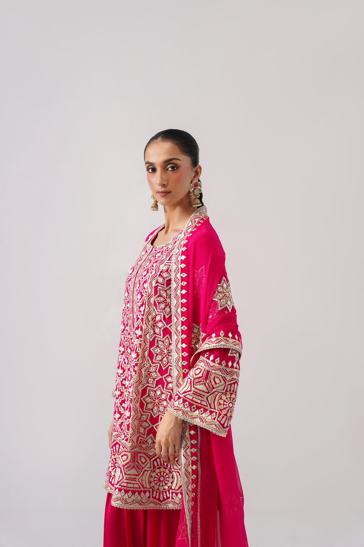 Roshini - Short A-Line Kurta Set
