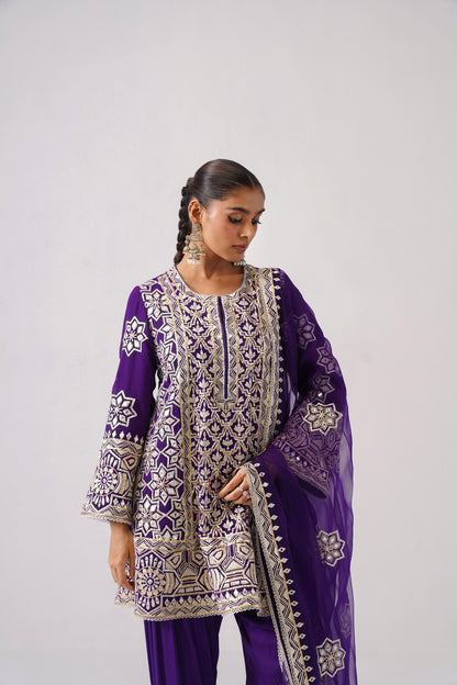 Roshini - Short A-Line Kurta Set