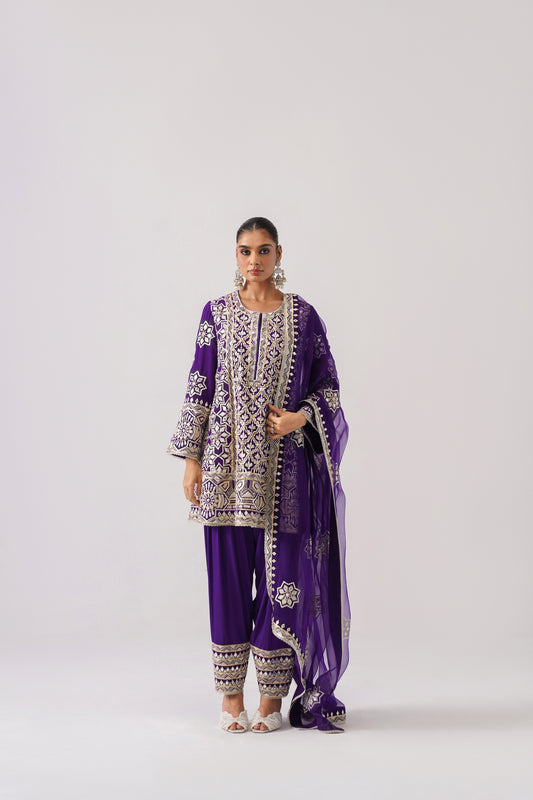 Roshini - Short A-Line Kurta Set