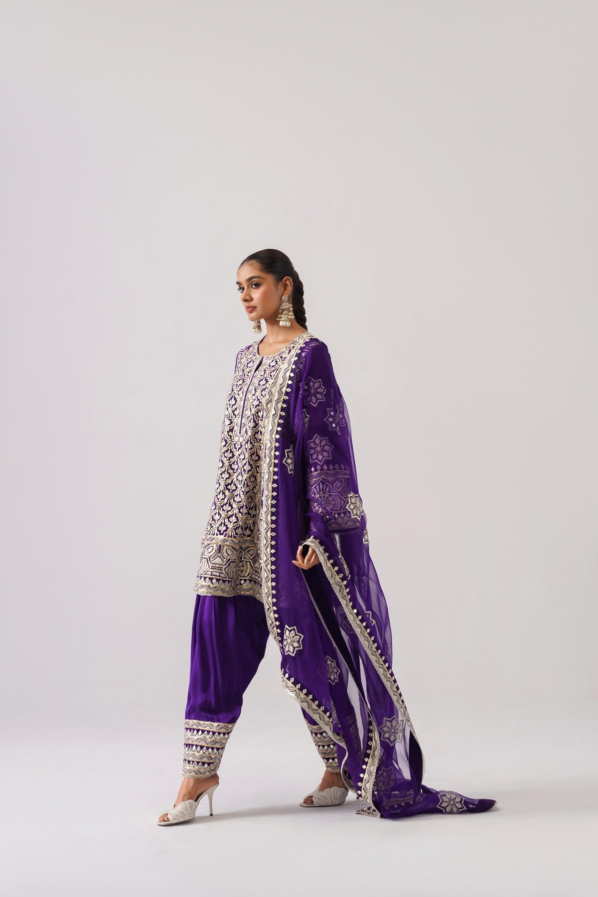 Roshini - Short A-Line Kurta Set