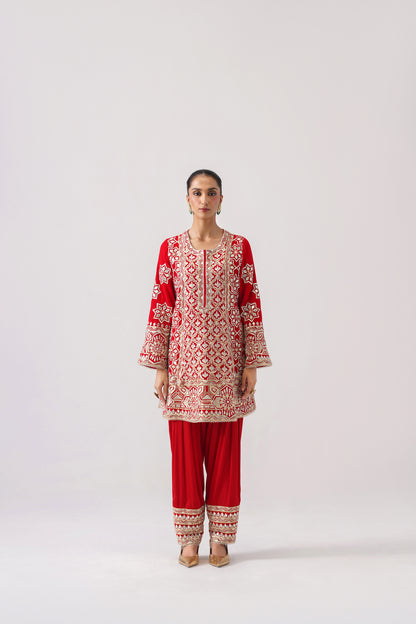 Roshini - Short A-Line Kurta Set