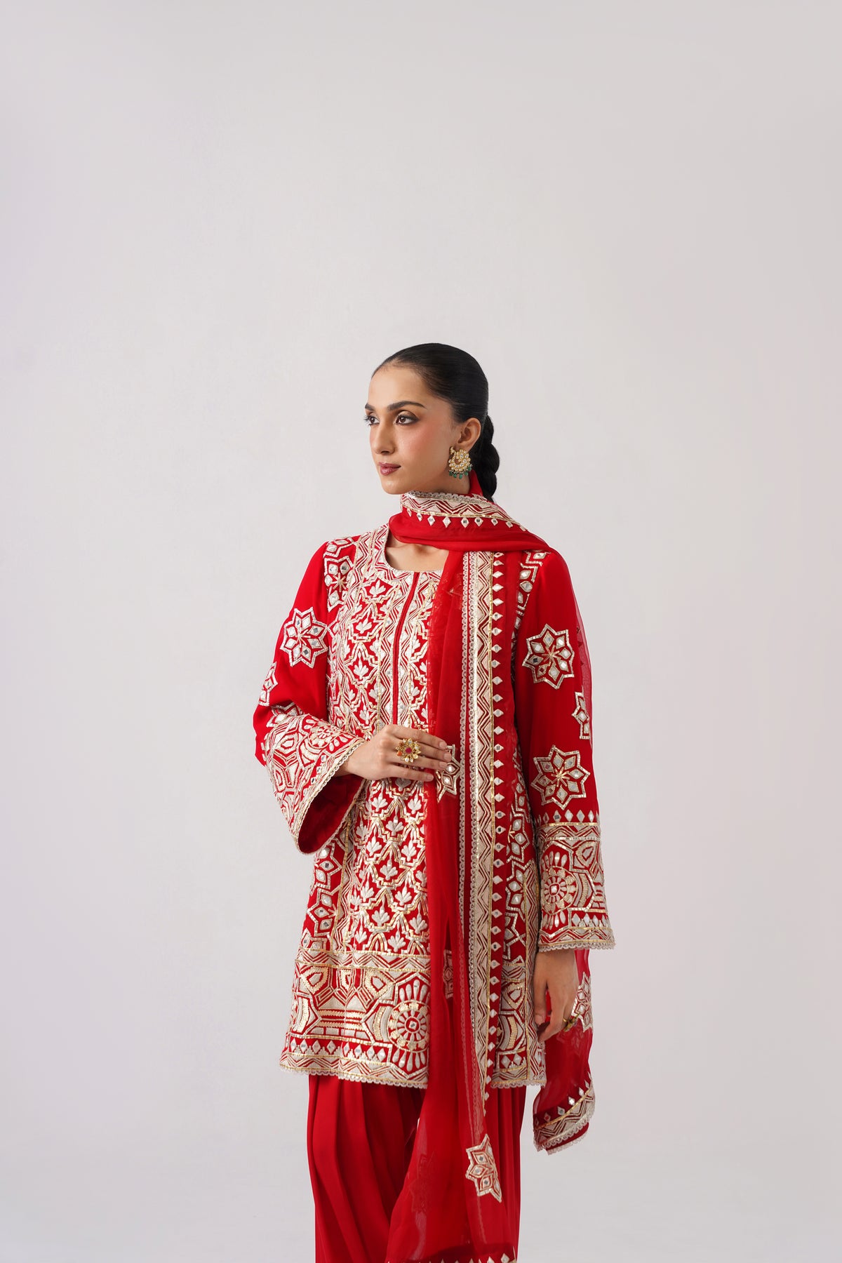 Roshini - Short A-Line Kurta Set