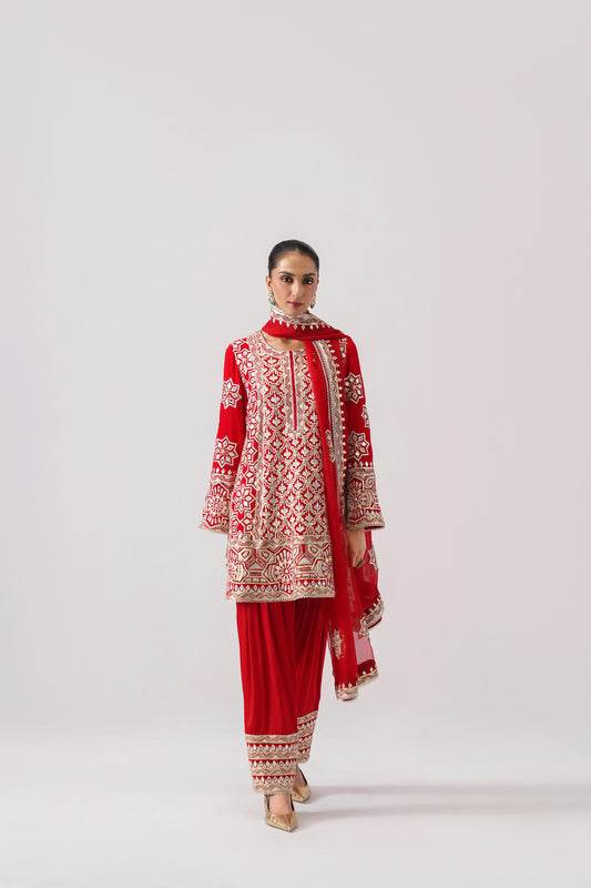 Roshini - Short A-Line Kurta Set