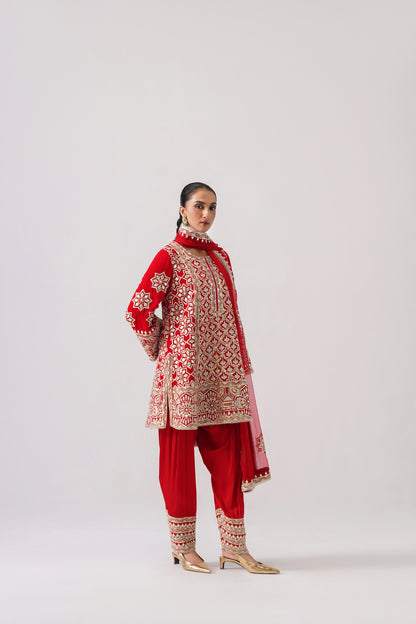 Roshini - Short A-Line Kurta Set