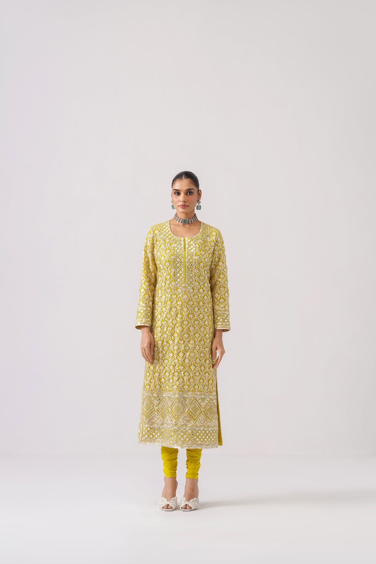 Roshini - Long Kurta Set