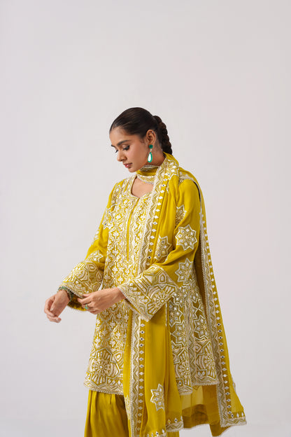 Roshini - Short A-Line Kurta Set