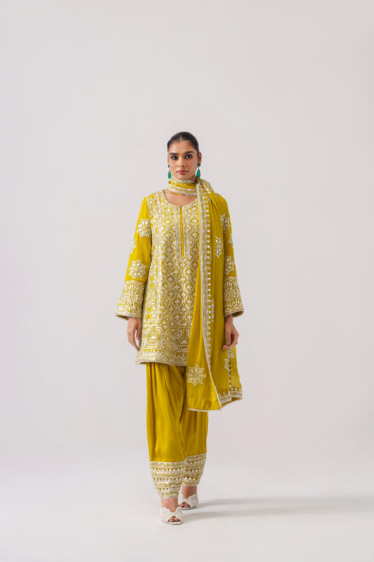 Roshini - Short A-Line Kurta Set