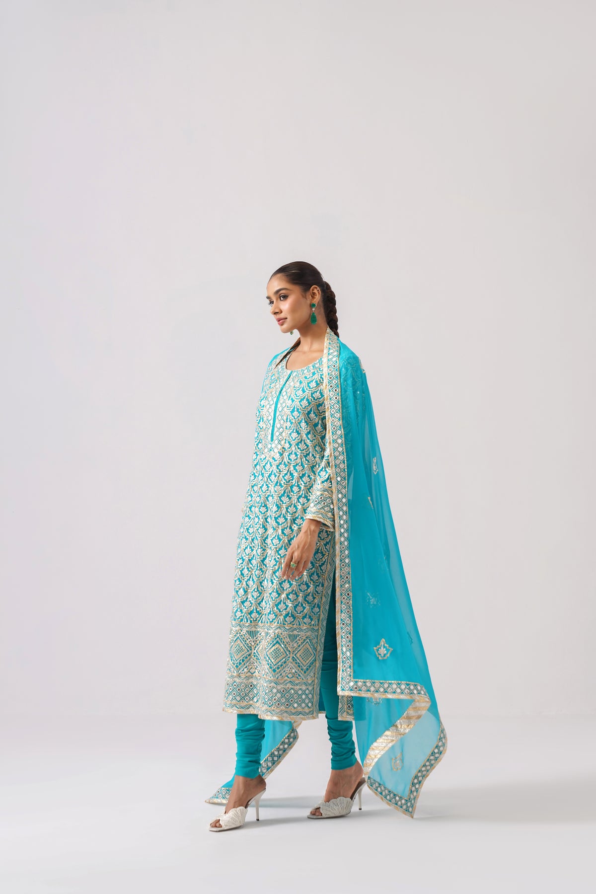 Roshini - Long Kurta Set