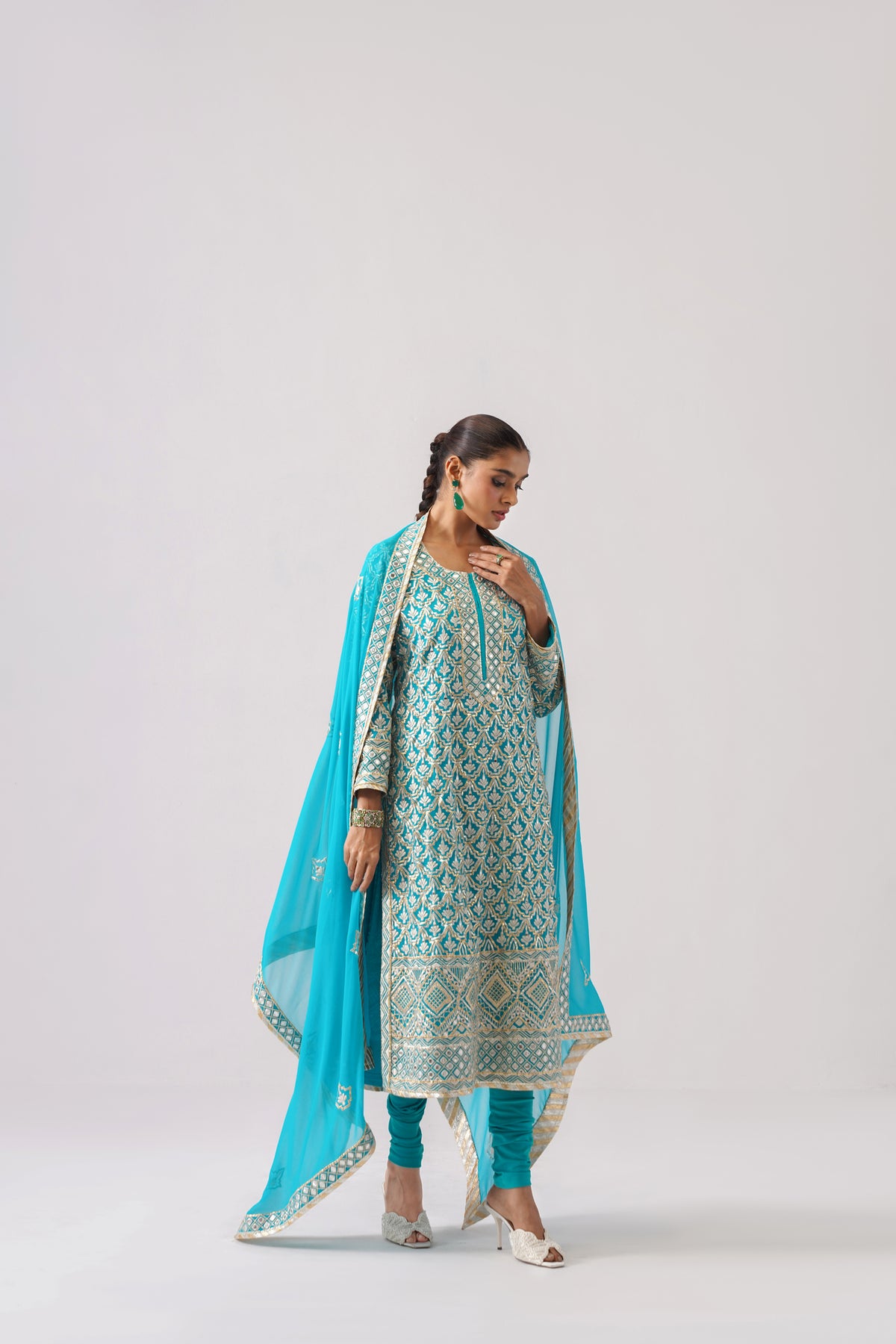 Roshini - Long Kurta Set