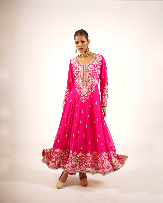 Shay - Kalidar Set - Magenta Pink