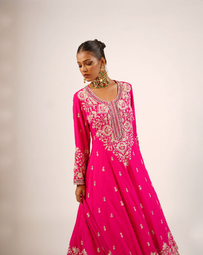 Shay - Kalidar Set - Magenta Pink