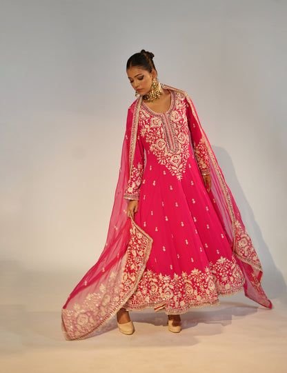 Shay - Kalidar Set - Magenta Pink
