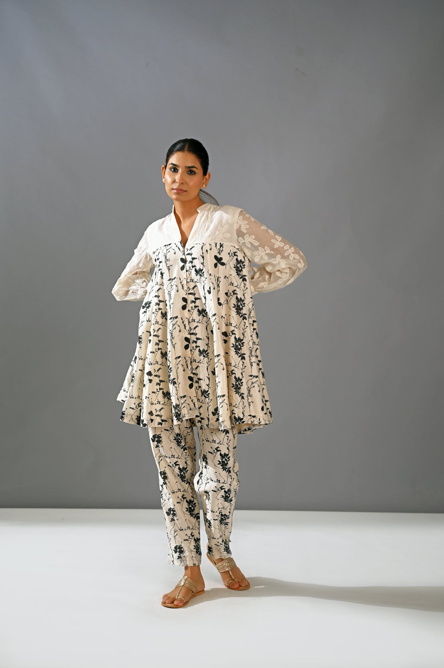 Chandni - Printed Baby Doll Set