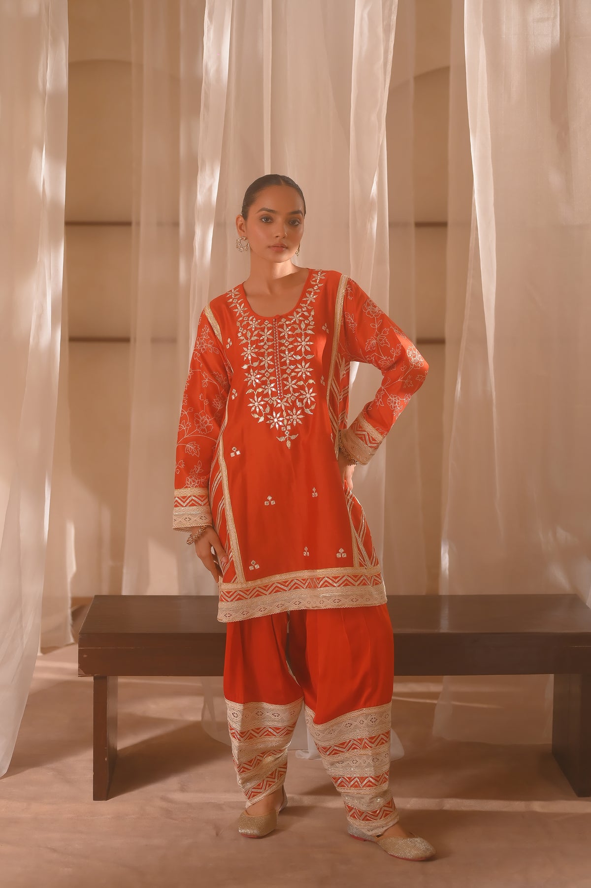 Chandani 2.0 - Short Kurta Set