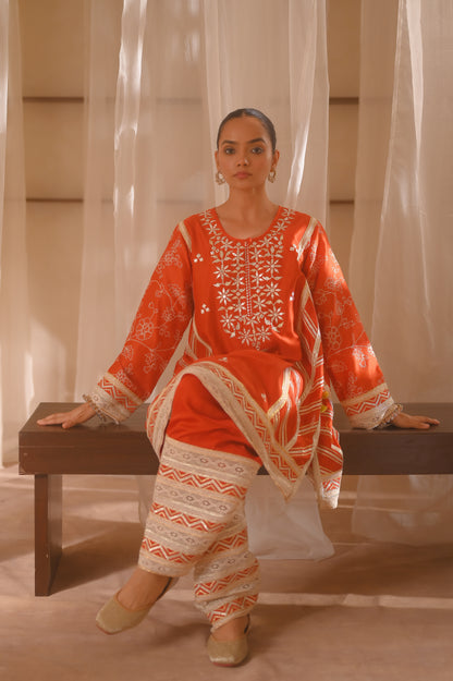 Chandani 2.0 - Short Kurta Set