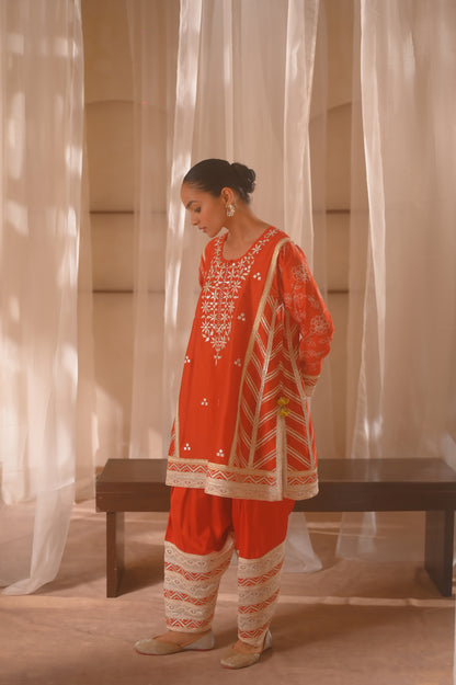 Chandani 2.0 - Short Kurta Set